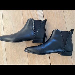 Black Ted Baker London Boots. Worn once and in excellent condition.